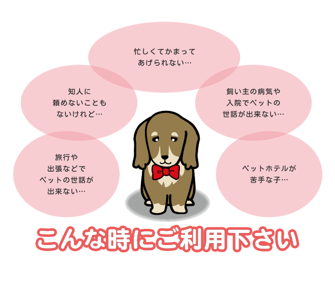 こんな時にご利用ください!